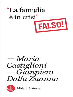 cover image of "La famiglia è in crisi"